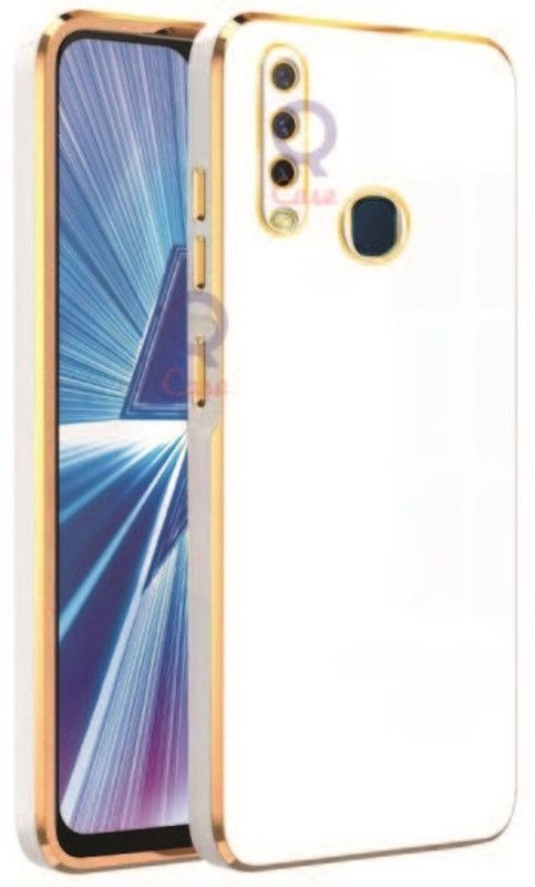 casohitech Back Cover for Vivo U10 4G White  (White, Silicon, Pack of: 1)
