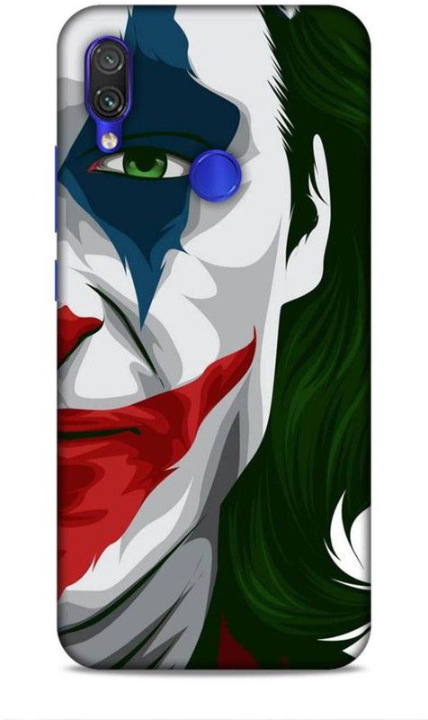 MAPPLE Back Cover for Redmi Note 7 (Joker / Batman / Designer / Printed)  (Multicolor, Hard Case)