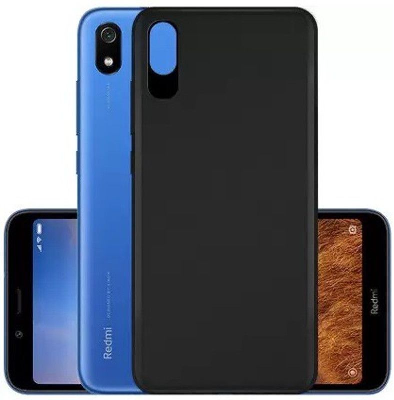 S-Hardline Back Cover for Redmi 7A  (Black, Silicon)