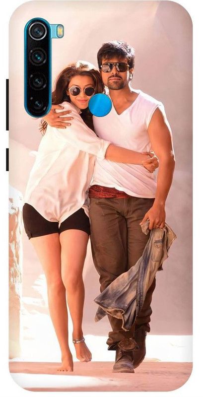 Thecoverking Back Cover for Redmi Note8 (Ram charan,south actor,cases cover  (Multicolor, Waterproof, Pack of: 1)