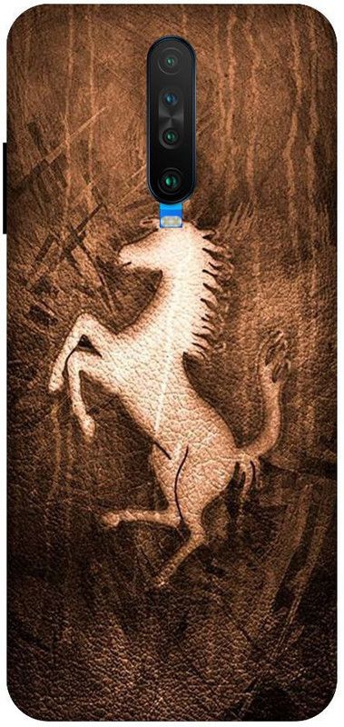 artocus Back Cover for POCO X2, POCO X2 Hourse,ferrari Printed Back Cover  (Multicolor, Hard Case, Pack of: 1)