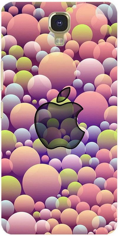 METOO Back Cover for Infinix X572, Apple, Print : 417  (Multicolor, Dual Protection, Silicon, Pack of: 1)