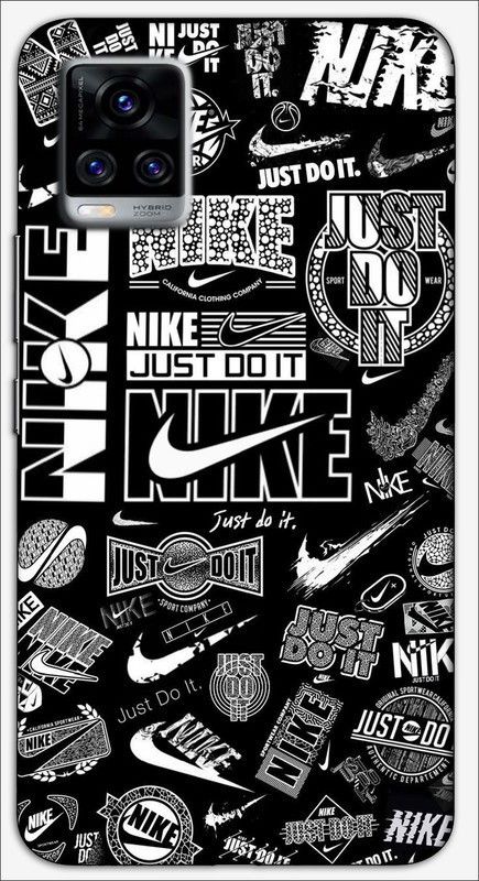 CROKIAN Back Cover for ViVO V20 Pro Nike logo Back Cover  (Multicolor, Hard Case, Pack of: 1)