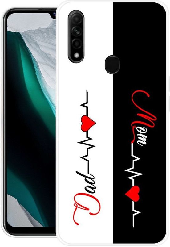 BLUEZAP Back Cover for Oppo A31  (Multicolor, Grip Case, Silicon, Pack of: 1)