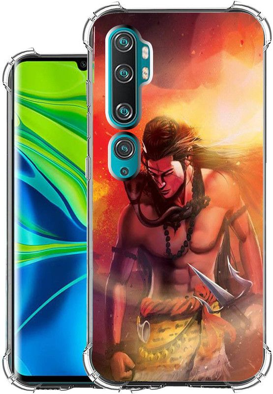 Flipkart SmartBuy Back Cover for Xiaomi Mi Note 10  (Multicolor, Shock Proof, Silicon, Pack of: 1)