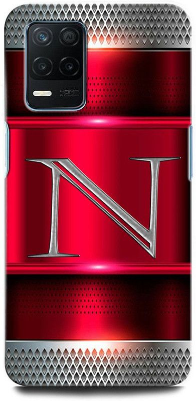 INTELLIZE Back Cover for Realme 8 5G 3241 N, N LETTER, N DESIGN, N ALPHABET, N NAME  (Multicolor, Hard Case, Pack of: 1)