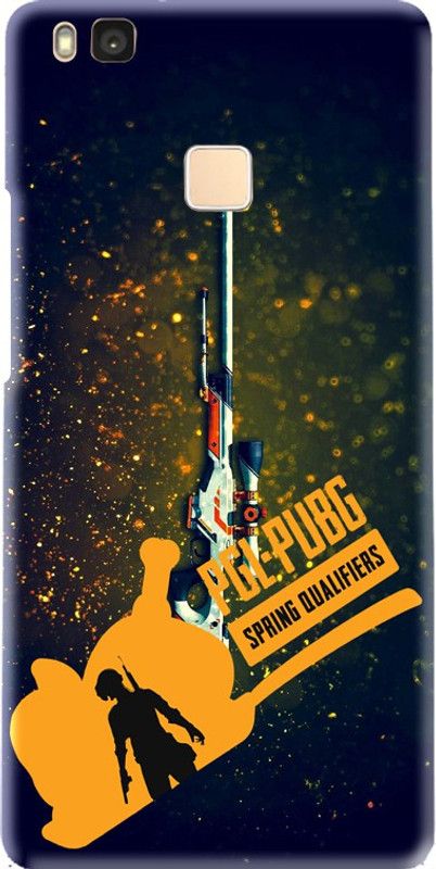 PNBEE Back Cover for Huawei P9 Lite, Huawei G9 Lite, Honor 8 Smart - PubG Gun Print Mobile Case Cover  (Multicolor, Hard Case, Pack of: 1)
