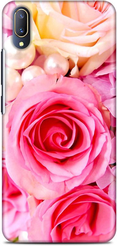 Sankee Back Cover for VIVO 1804  (Pink, Hard Case)