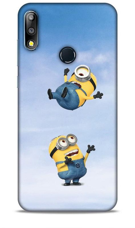 MAPPLE Back Cover for Asus Zenfone Max Pro M2 (Minions / Despicable Me)  (Multicolor, Hard Case, Pack of: 1)