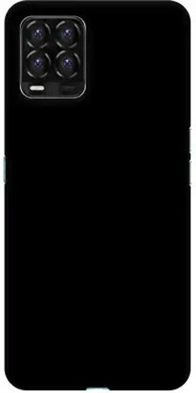 jpmobilecases Back Cover for Realme 8/8 pro/8S/Narzo 30 5G  (Black, Flexible, Pack of: 1)