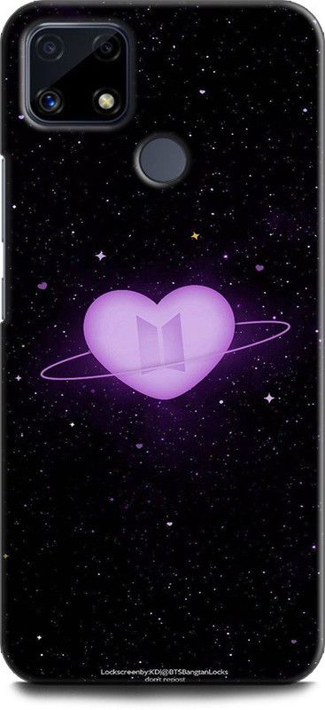 Afterglow Back Cover for Realme C25 BTS, BTS ARMY, BTS LOVE, BTS SINGERS, KOREAN, BANGTAN BOYS  (Multicolor, Shock Proof, Pack of: 1)