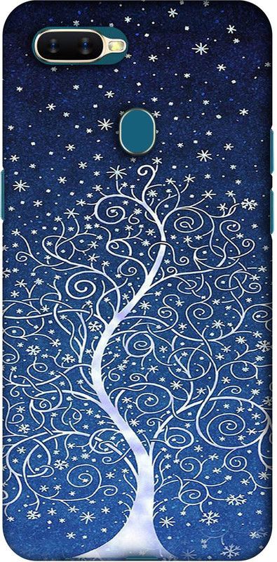 Casotec Back Cover for Oppo A7  (Multicolor, 3D Case, Pack of: 1)