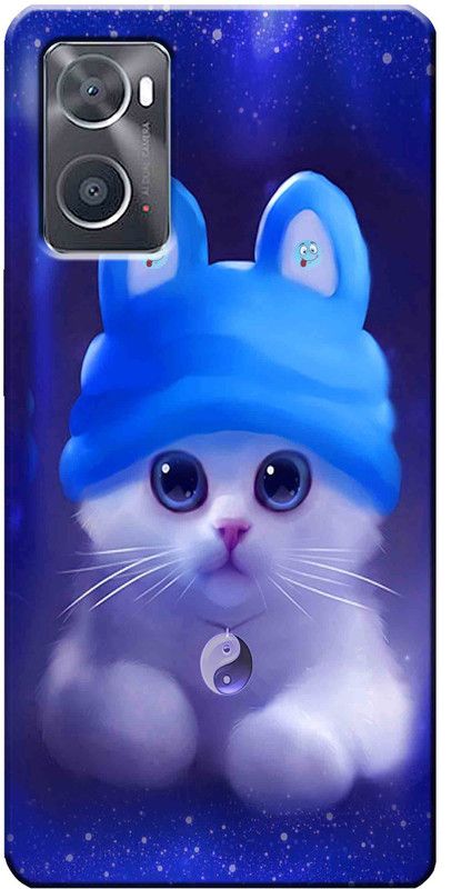 Auqueno Back Cover for Oppo A76/96 2837  (Multicolor, Dual Protection, Silicon, Pack of: 1)