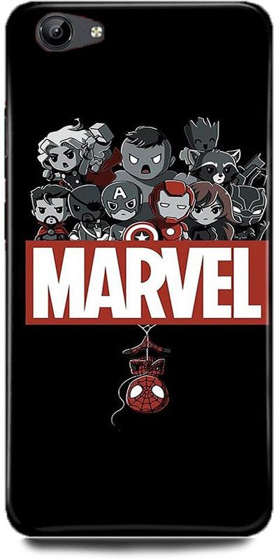 ZIGTOZAG SHOPPE Back Cover for vivo Y53, 1606, ABSTRACT, ART COLOUR, TREE, CUTE, COOL,PLACES  (Black, Hard Case)