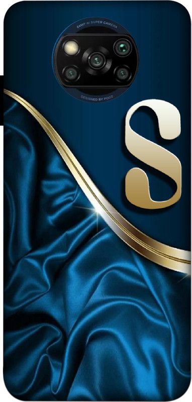 A1 Prints Back Cover for MI Poco X3, MI Poco X3 Pro  (Blue, Hard Case, Pack of: 1)