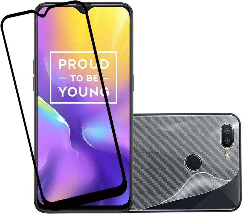 Unistuff Edge To Edge Tempered Glass for Realme U1  (Pack of 2)