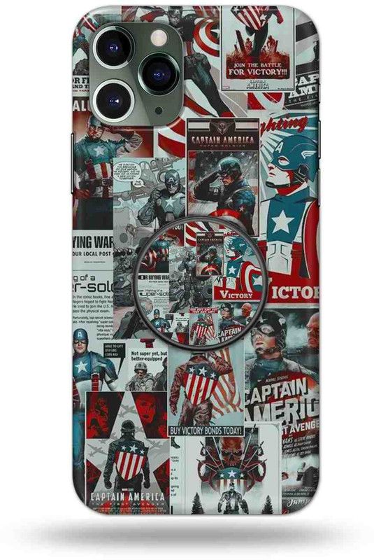 NDCOM Back Cover for Phone 11 Pro  (Multicolor, Pack of: 2)