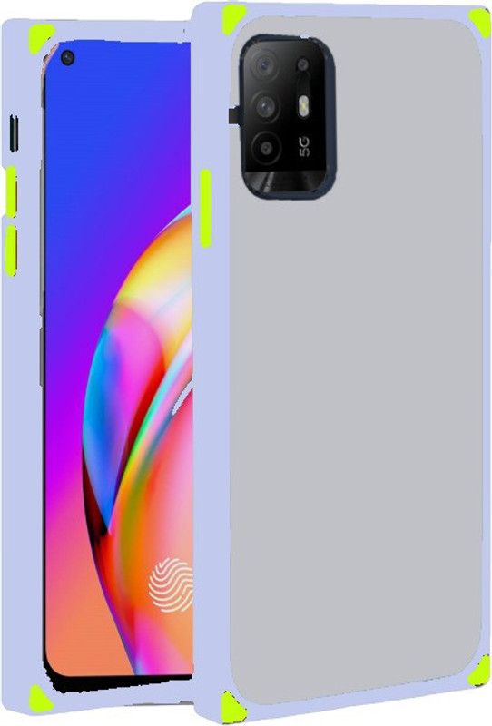 MOZIKON Back Cover for OPPO F19 Pro Plus  (Silver, Hard Case, Pack of: 1)