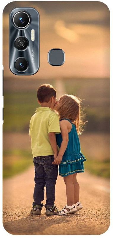 FIKORA Back Cover for Infinix Hot 11, X662, LOVE, COUPLE, QUITE, VALENTINE, LOVERS  (Multicolor, Hard Case, Pack of: 1)