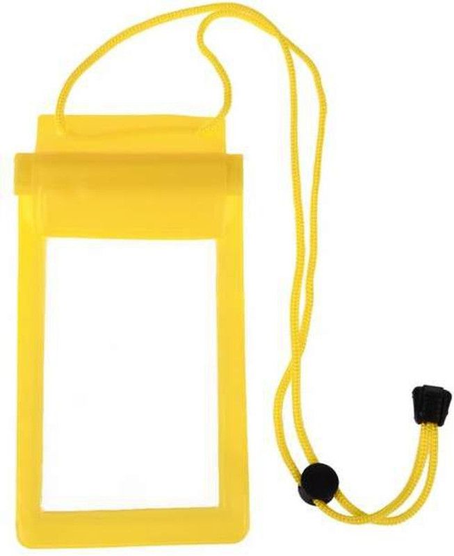 acd Pouch for Videocon Infinium Zest Lite  (Yellow, Waterproof, Silicon)