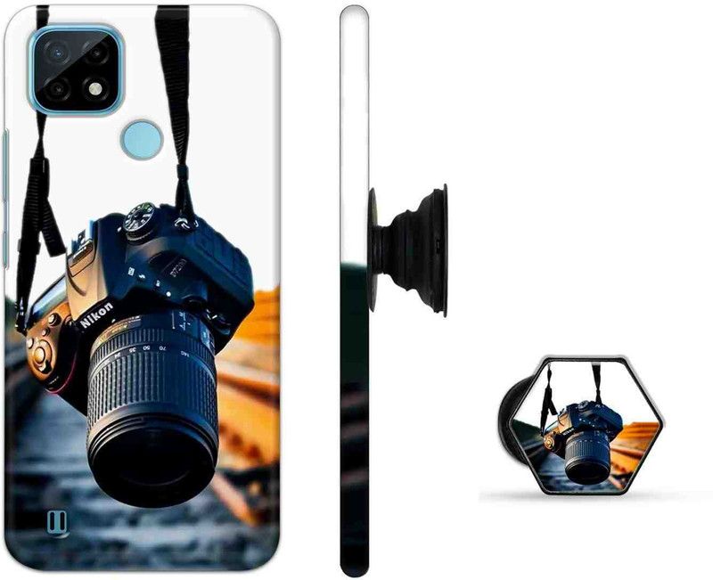 Citydreamz Back Cover for Realme C21  (Multicolor, Pack of: 2)