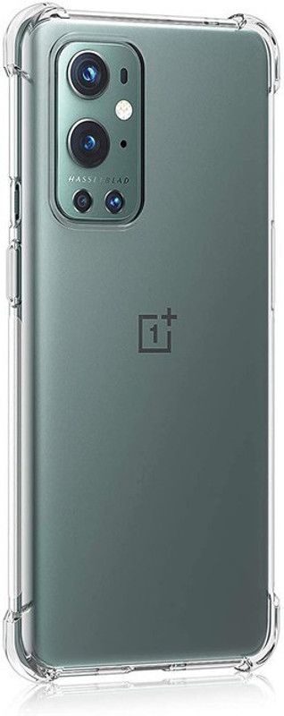 CONNECTPOINT Bumper Case for OnePlus 9 Pro 6.7"  (Transparent, Grip Case, Silicon, Pack of: 1)
