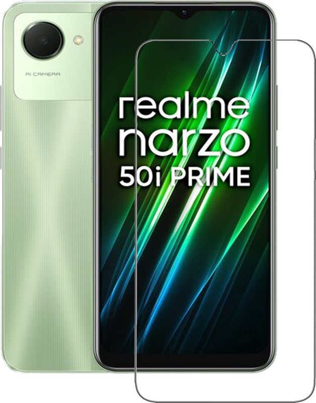 NSTAR Tempered Glass Guard for Realme Narzo 50i Prime  (Pack of 1)