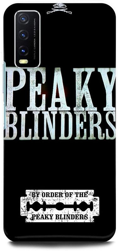 ZIGTOZAG SHOPPE Back Cover for vivo Y20i, V2027, PEAKYBLINDERS, SHALBY, MAN, GUNS  (Multicolor, Hard Case)