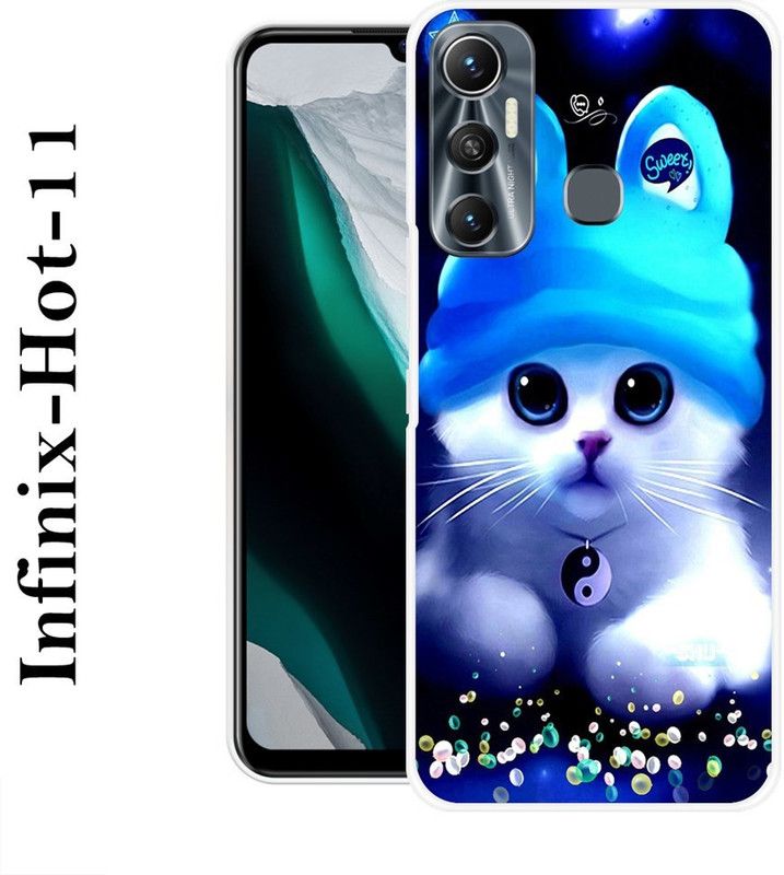 SUPERCASE Back Cover for Infinix Hot 11  (Multicolor, Grip Case, Silicon)