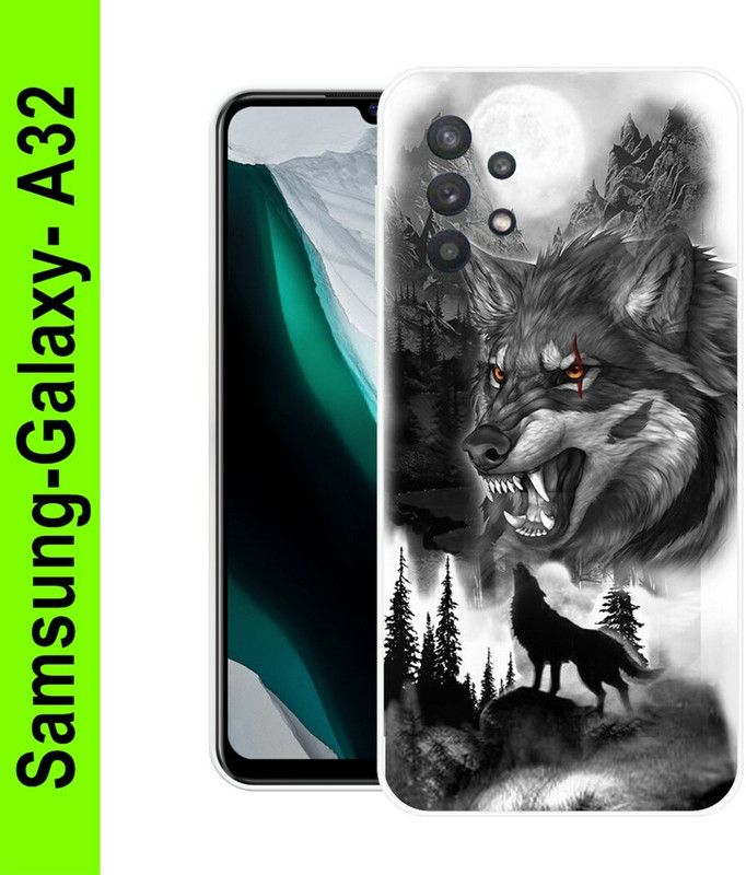MNK style Back Cover for Samsung-Galaxy-A32  (Multicolor, Silicon)