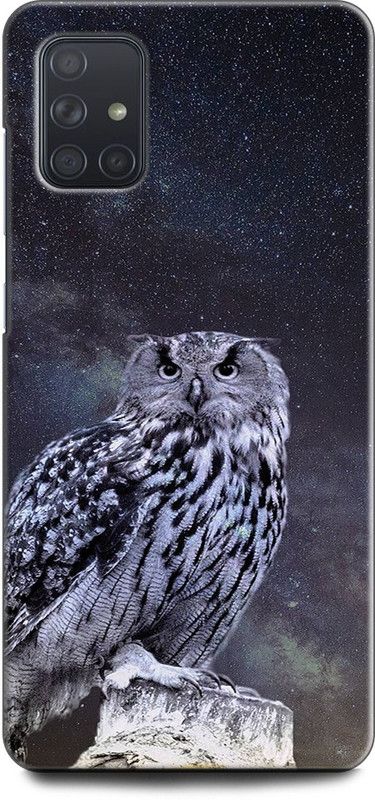 Afterglow Back Cover for SAMSUNG Galaxy A51 DARK OWL, 4K, BEAUTIFUL, DARK NIGHT, OWL  (Multicolor, Shock Proof, Pack of: 1)