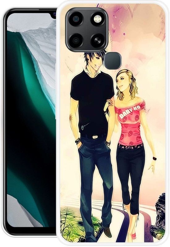 redfly Back Cover for Infinix Smart 6  (Multicolor, Silicon)