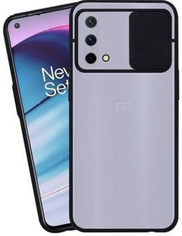 GRITOZ Back Cover for OnePlus Nord CE  (Black, Camera Bump Protector, Pack of: 1)