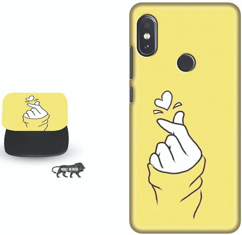 Zappy Back Cover for Mi Redmi 6 pro  (Multicolor, Cases with Holder)