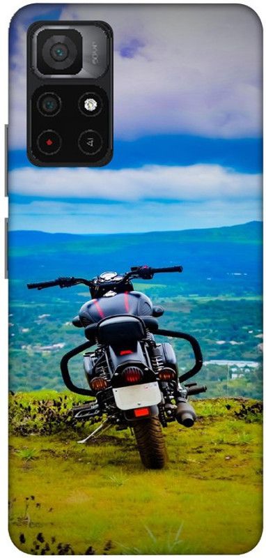 LUCKY MOBI.COM Back Cover for Poco M4 Pro 5G ( BIKE WALLAPAPER) PRINTED BACK COVER  (Multicolor, Hard Case, Pack of: 1)