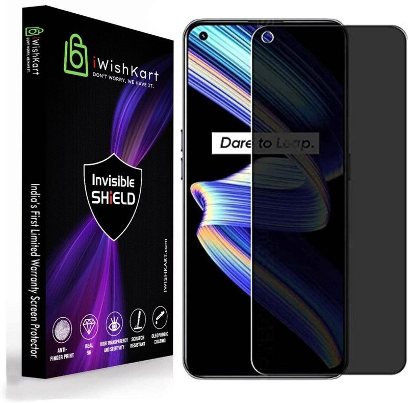 iWishKart Edge To Edge Tempered Glass for Realme V13  (Pack of 1)