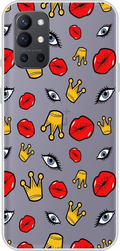 MStyle Back Cover for OnePlus 9R, One Plus 9R  (Multicolor, Dual Protection, Silicon)