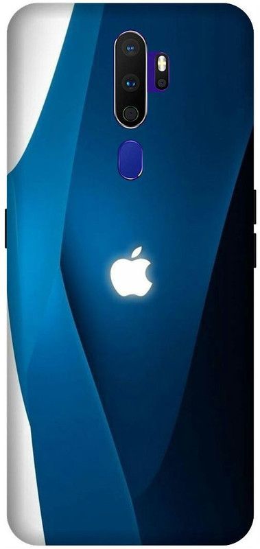 SSMORYA Back Cover for OPPO A5 2020 (Apple iphone, logo) Printed Mobile Back Cover  (Multicolor, Shock Proof, Pack of: 1)
