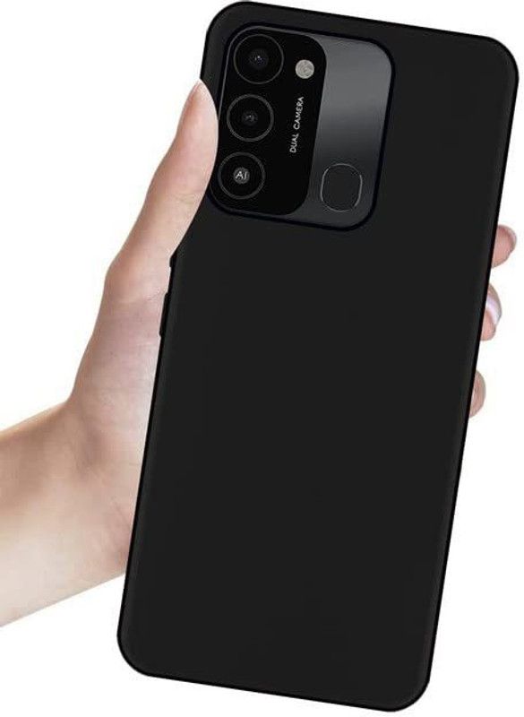 DSCASE Back Cover for Tecno Spark Go 2022  (Black, Shock Proof, Pack of: 1)