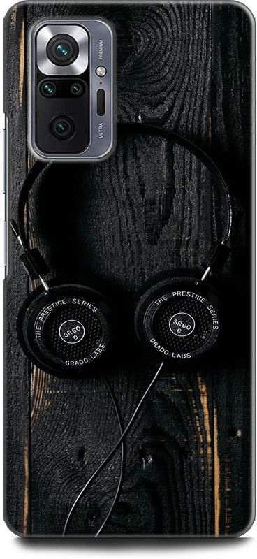 KEYCENT Back Cover for REDMI Note 10 Pro HEADPHONE, MUSIC, ALONE, TEXTURE  (Multicolor, Pack of: 1)