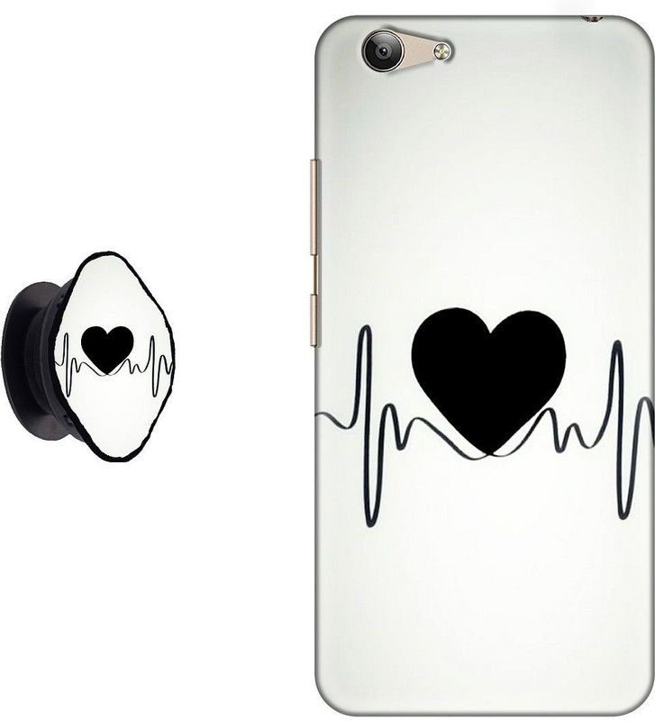 My Swag Back Cover for Vivo Y71i  (Grey, Black, Cases with Holder, Pack of: 2)