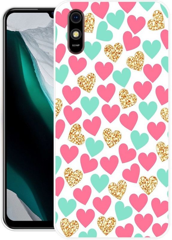 SUPER CASE Back Cover for Lava Z61 Pro  (Multicolor, Silicon)