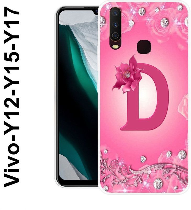 KLC Back Cover for Vivo Y12, Vivo Y15, Vivo Y17  (Pink, Grip Case, Silicon)