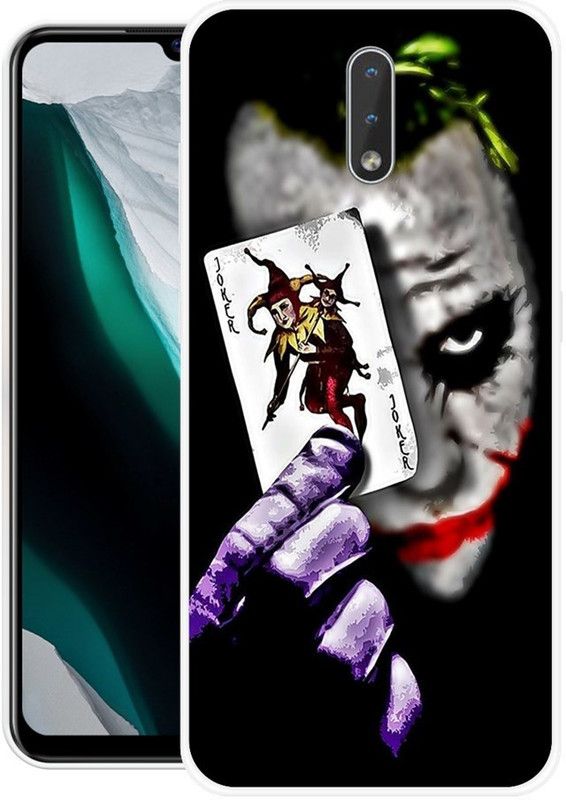 Aabra Back Cover for Nokia 2.3  (Black, Flexible, Silicon, Pack of: 1)