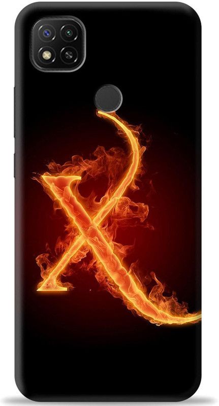 Coverpur Back Cover for Mi Redmi 9 Activ  (Black, Orange, Pack of: 1)
