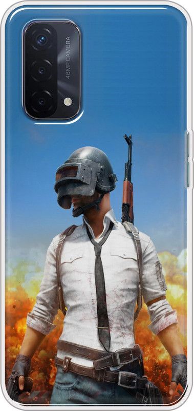 SmartGoldista Back Cover for Oppo A74 Designer Back Cover  (Multicolor, Grip Case, Silicon)