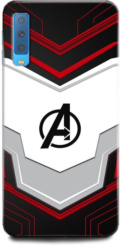 Afterglow Back Cover for SAMSUNG Galaxy A7 AVENGERS LOGO, AVENGERS, MARVEL, AVENGER, COMIC  (Multicolor, Shock Proof, Pack of: 1)