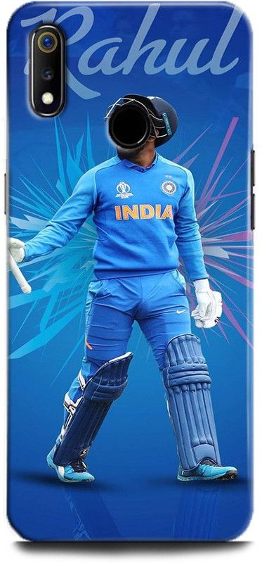 Afterglow Back Cover for Realme 3 KL RAHUL, RAHUL, CRICKET, SPORTS, INDIAN TEAM  (Multicolor, Shock Proof)