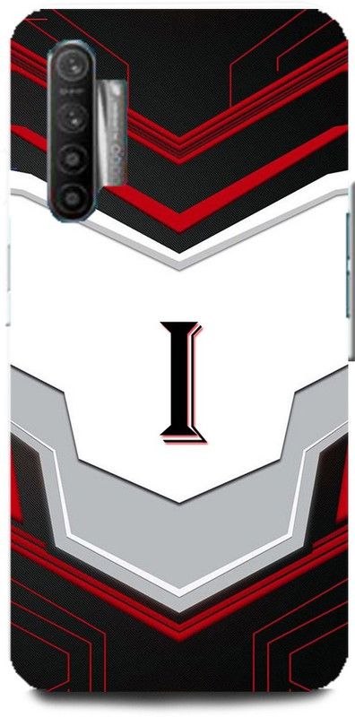 Afterglow Back Cover for Realme X2 I, I LETTER, I NAME, I ALPHABET, ALPHABET  (Multicolor, Shock Proof, Pack of: 1)