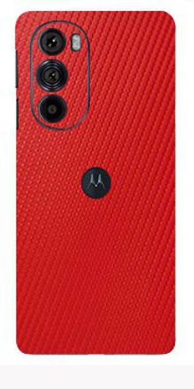 AsSkin Motorola Edge 30 Mobile Skin  (Ultra Super Lovely Red Cf Matte Finish With High Gloss Finish).)